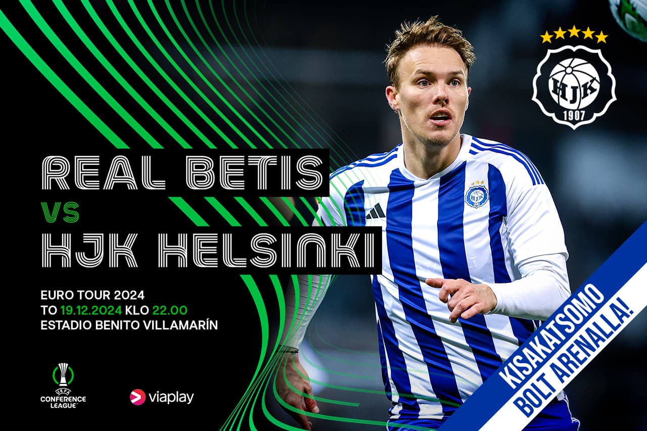 UECL kisakatsomo: Real Betis vs HJK Helsinki