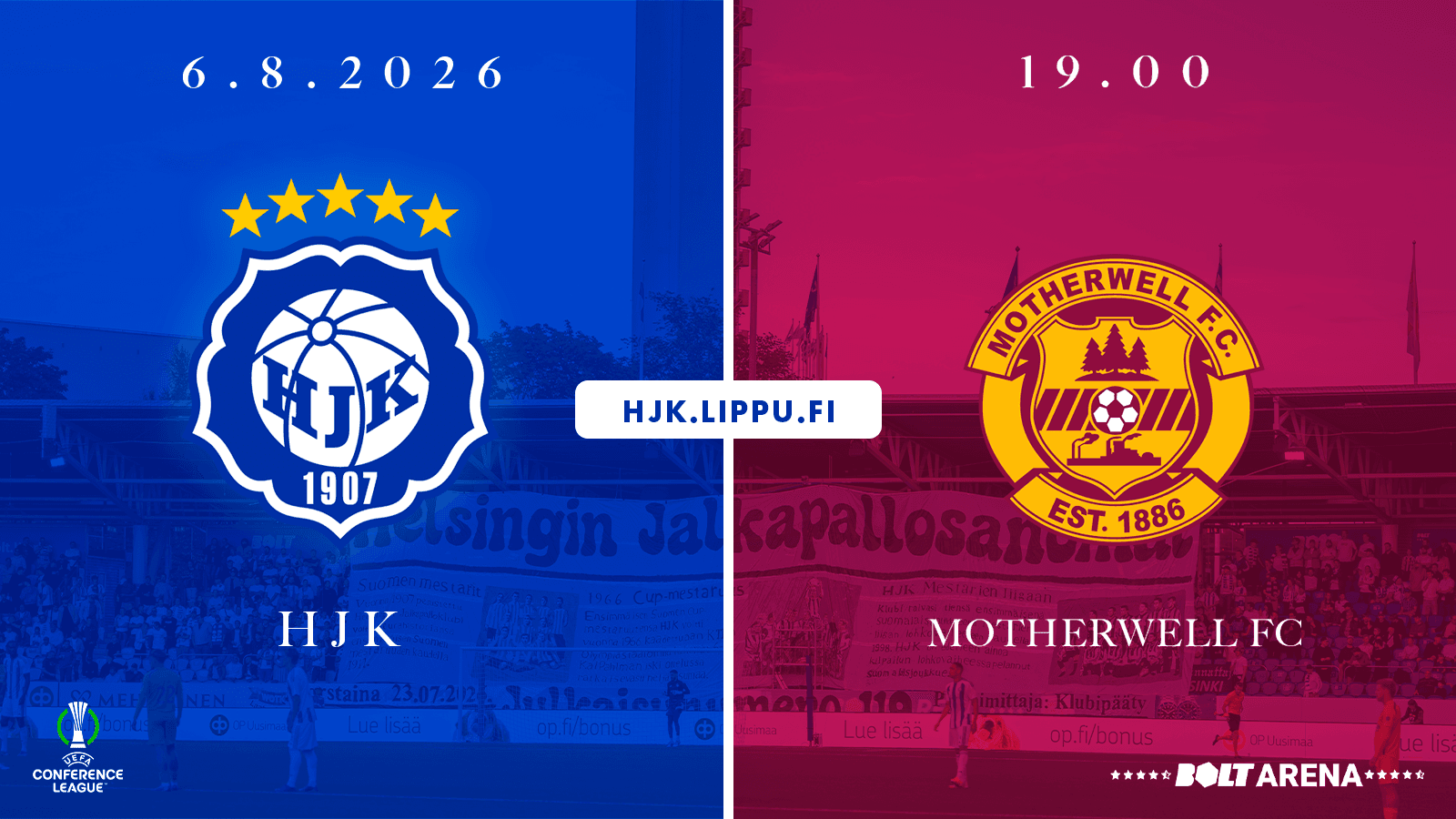UECL HJK – Motherwell FC